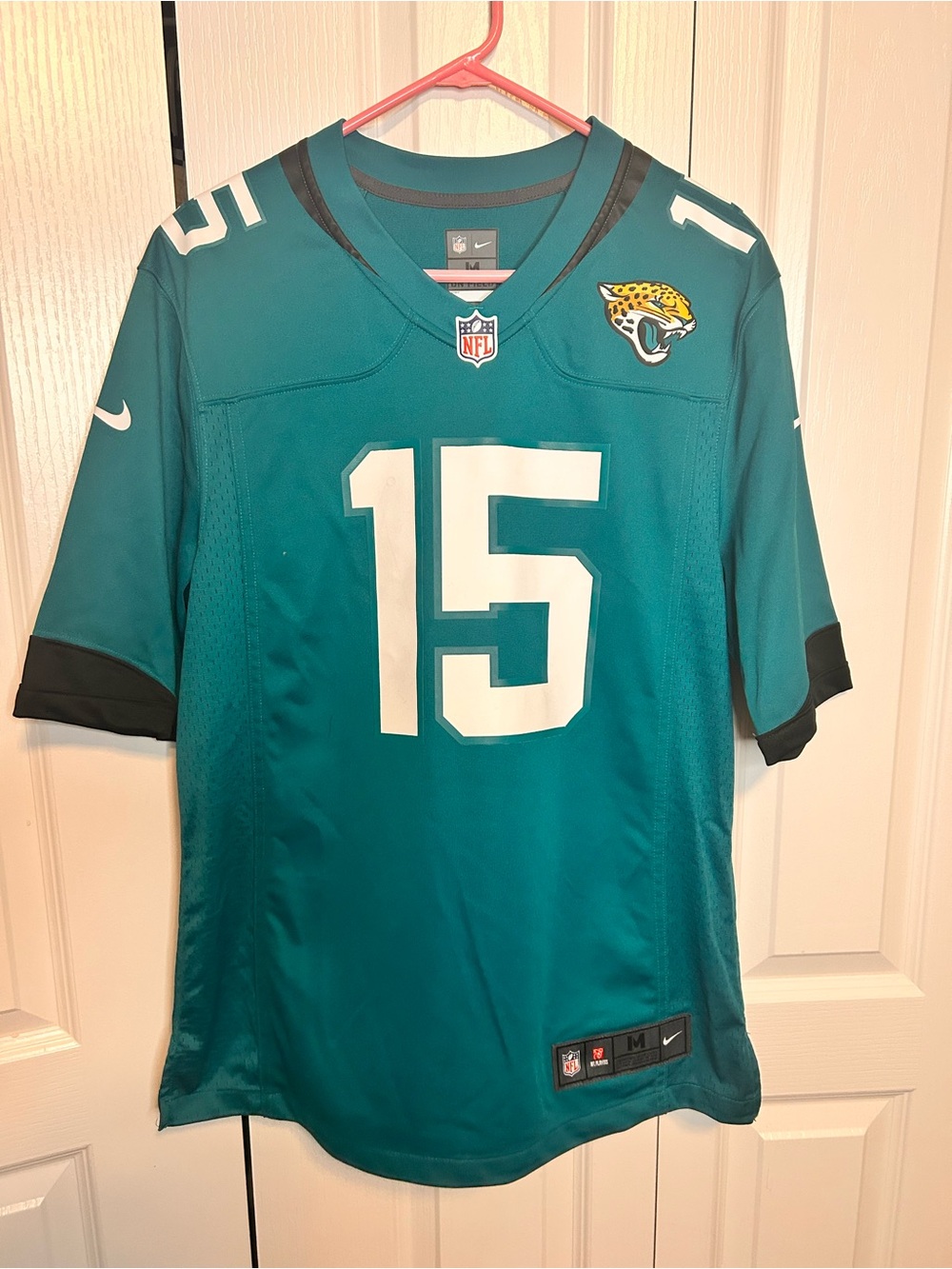Nike Gardner Minshew II Jacksonville Jaguars Men's Teal NFL Jersey Medium #15
